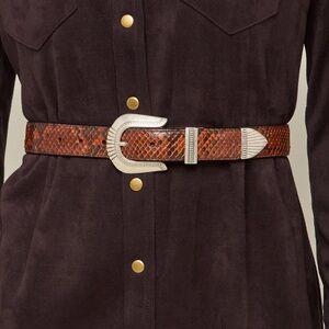 Lucchese Python Belt - Women's Small